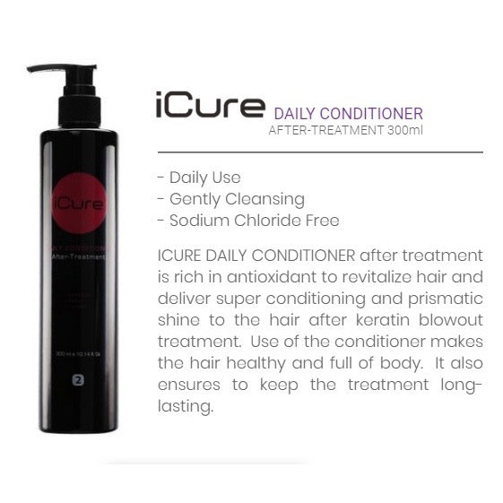ICure Daily Shampoo & Conditioner 300ml