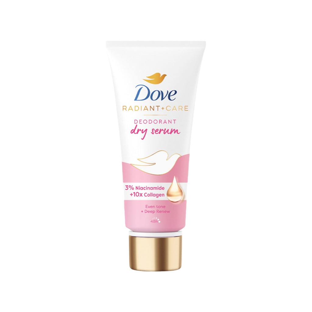 Dove Radiant + Care Deodorant Dry Serum 3% Niacinamide 10x Collagen 40ml