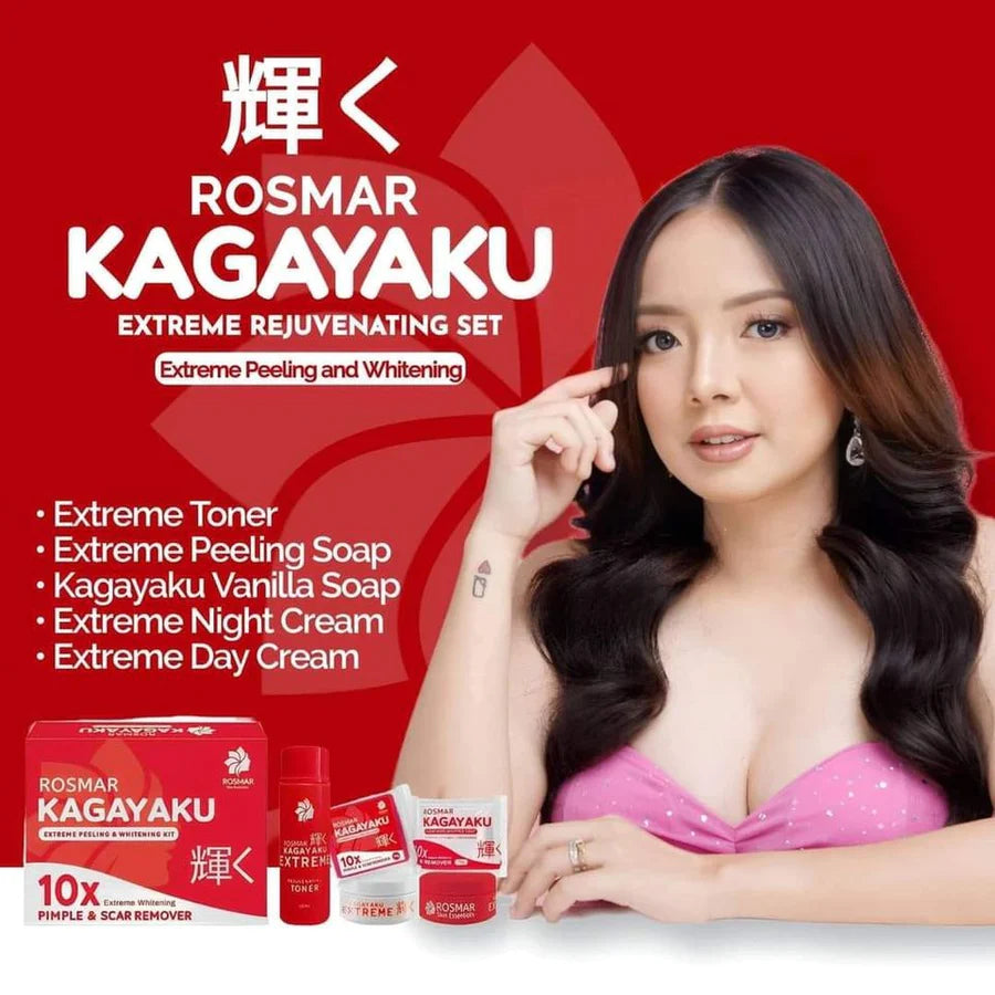 Rosmar Kagayaku Extreme Peeling and Whitening Kit - La Belleza AU Skin & Wellness