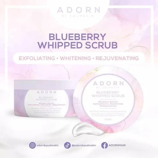 ADORN by CalmSkin Blueberry Whipped Scrub 250 ml