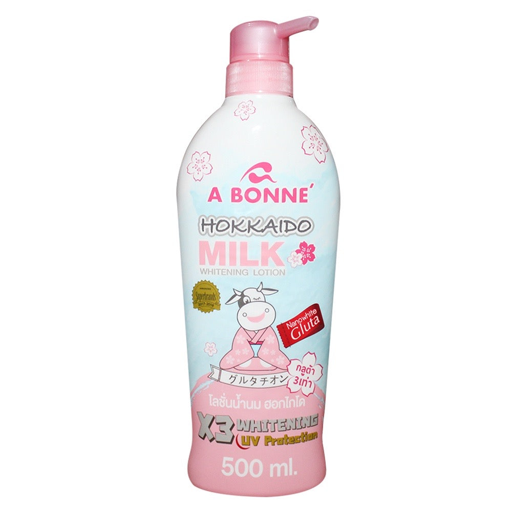 Hokkaido Milk Whitening Lotion Pump 500ML - La Belleza AU Skin & Wellness