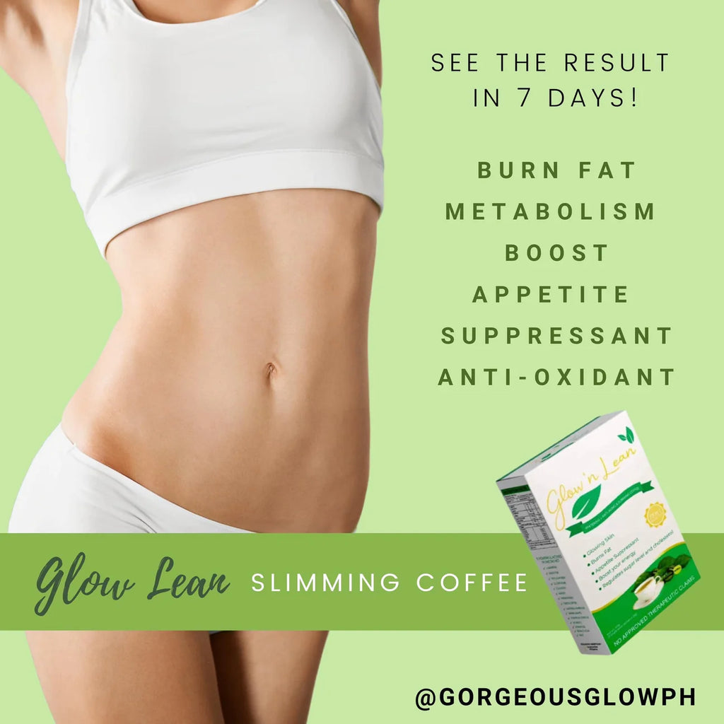 Glow Lean Slimming Coffee by Gorgeous Glow (21g x 7s)