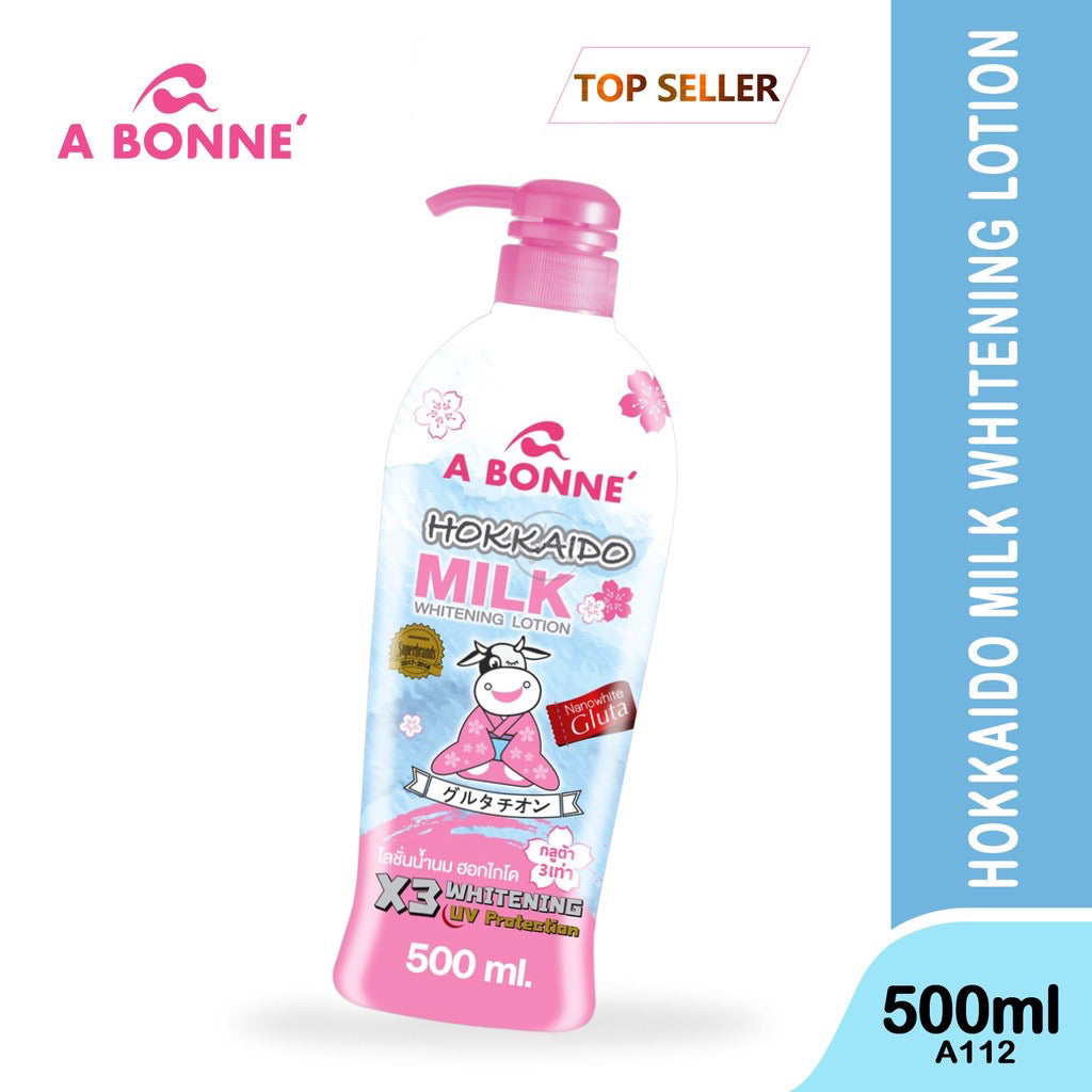 Hokkaido Milk Whitening Lotion Pump 500ML - La Belleza AU Skin & Wellness