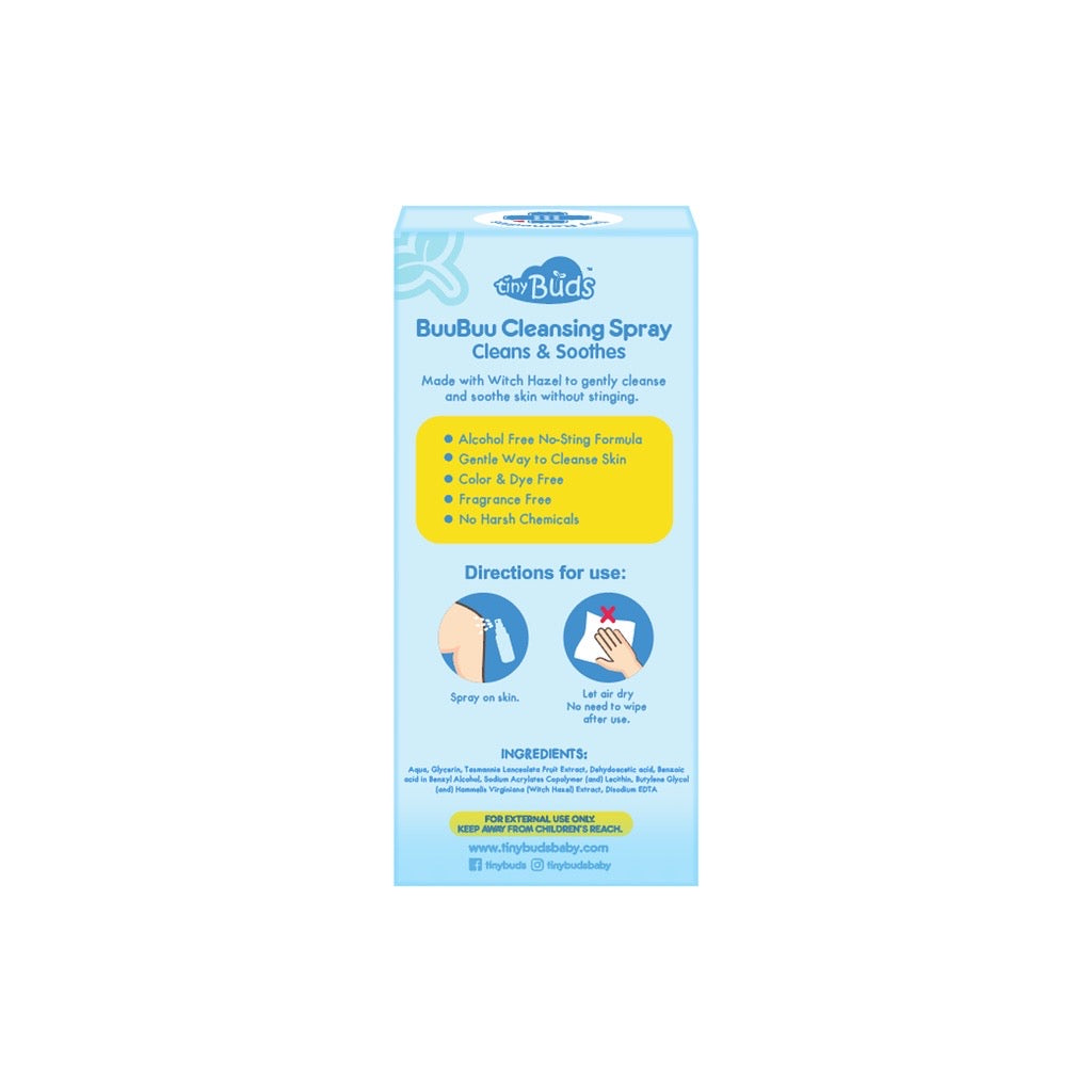 Remedies BuuBuu Cleansing Spray Cleans and Soothes 50ml