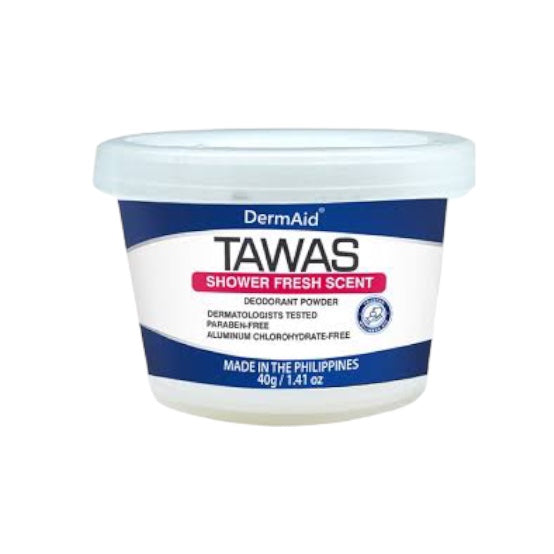 DERMAID Scented Tawas Powder (Shower Fresh) 40g