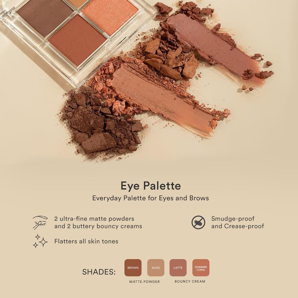 BLK Day Dream Eye Palette: Eyeshadow + Eyebrow - La Belleza AU Skin & Wellness