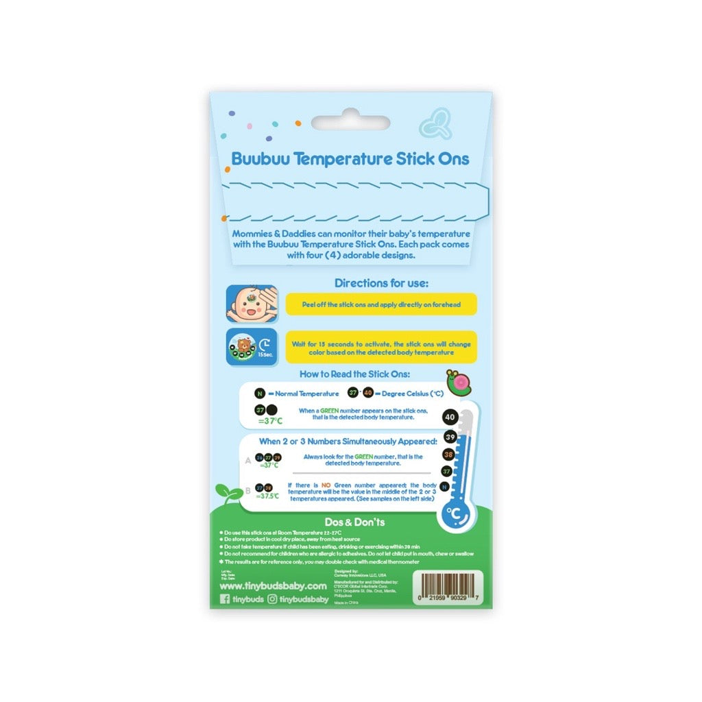 Remedies Buubuu Temperature Stick Ons