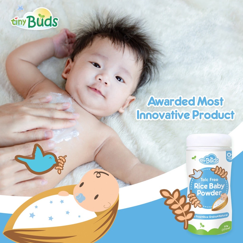 Tiny Buds Rice Baby Powder 50G
