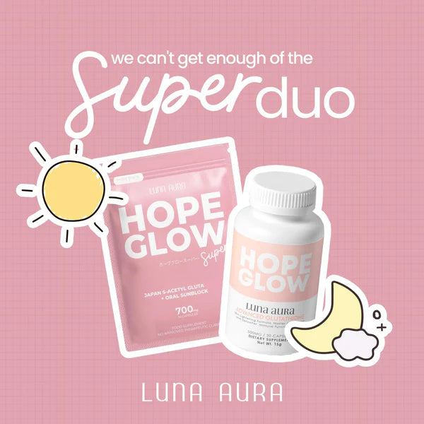 Hope Glow Luna Aura Advanced G|utathione 500mg (30caps)