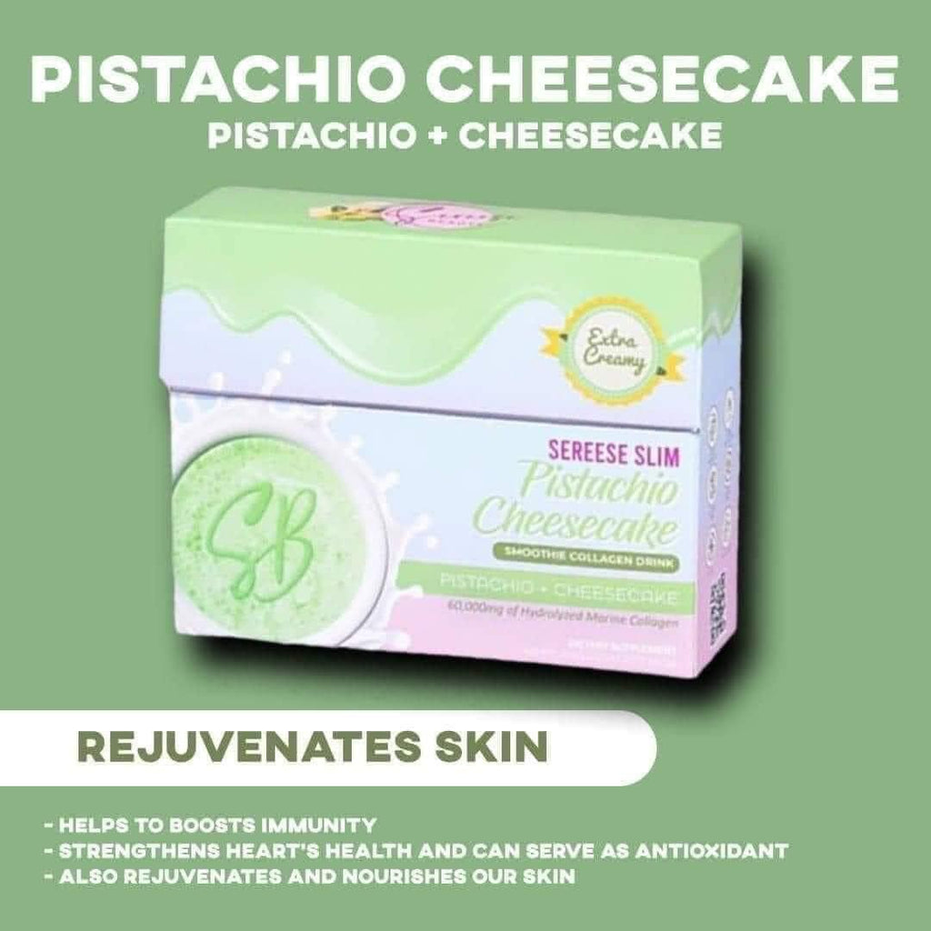 Sereese Slim Beauty Drink - UBerry/Pistachio Cheesecake/Berry Parfait (10s x 21g)