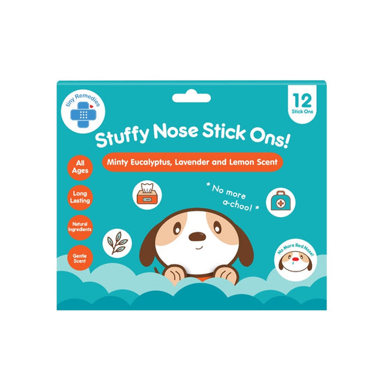 Stuffy Nose Stick Ons (12 stickers)