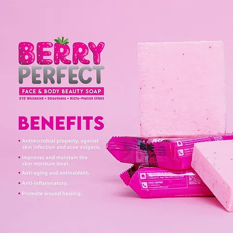 Berry Perfect Face and Body Beauty Soap 100g