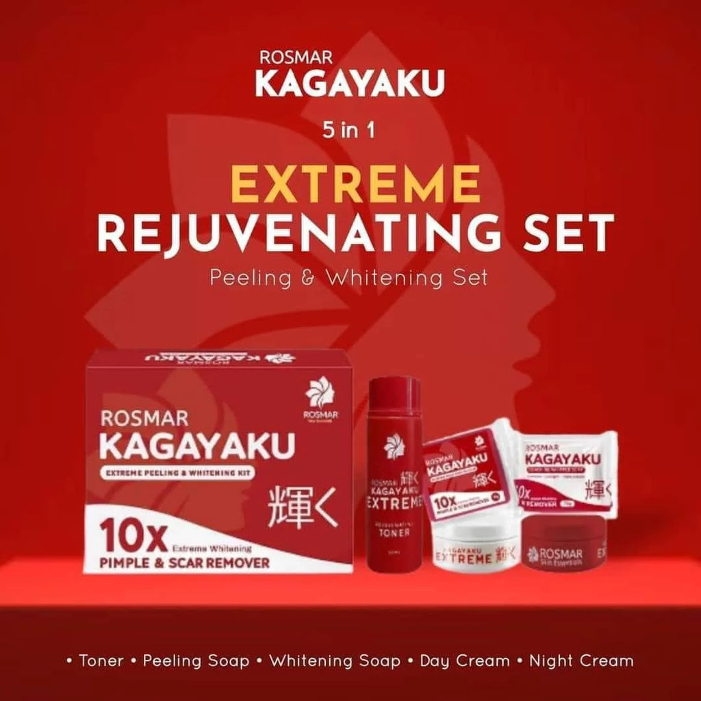 Rosmar Kagayaku Extreme Peeling and Whitening Kit - La Belleza AU Skin & Wellness