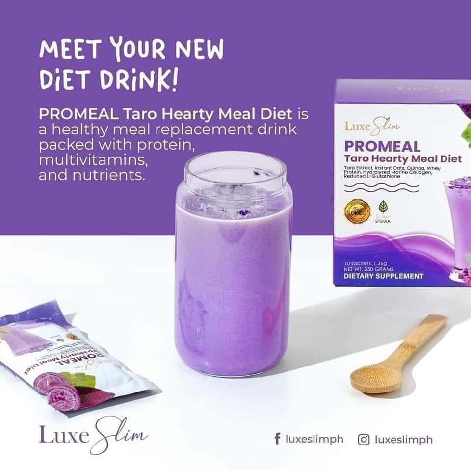 Luxe Slim Promeal Taro Hearty Meal Diet 10s