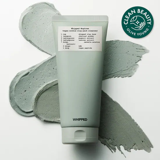 WHIPPED Mugtree Vegan Cookie Clay Pack Cleanser 180ml