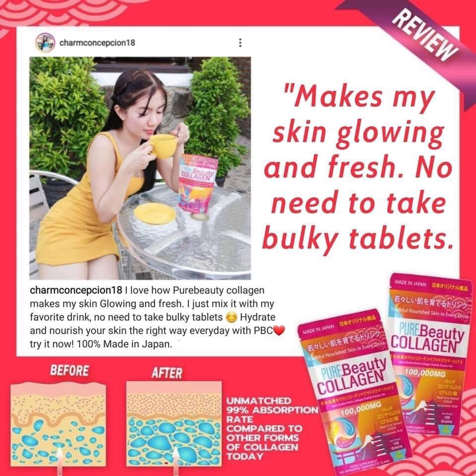 Pure Beauty Collagen Powder 100g (w/ hologram/authentication sticker seal) - La Belleza AU Skin & Wellness