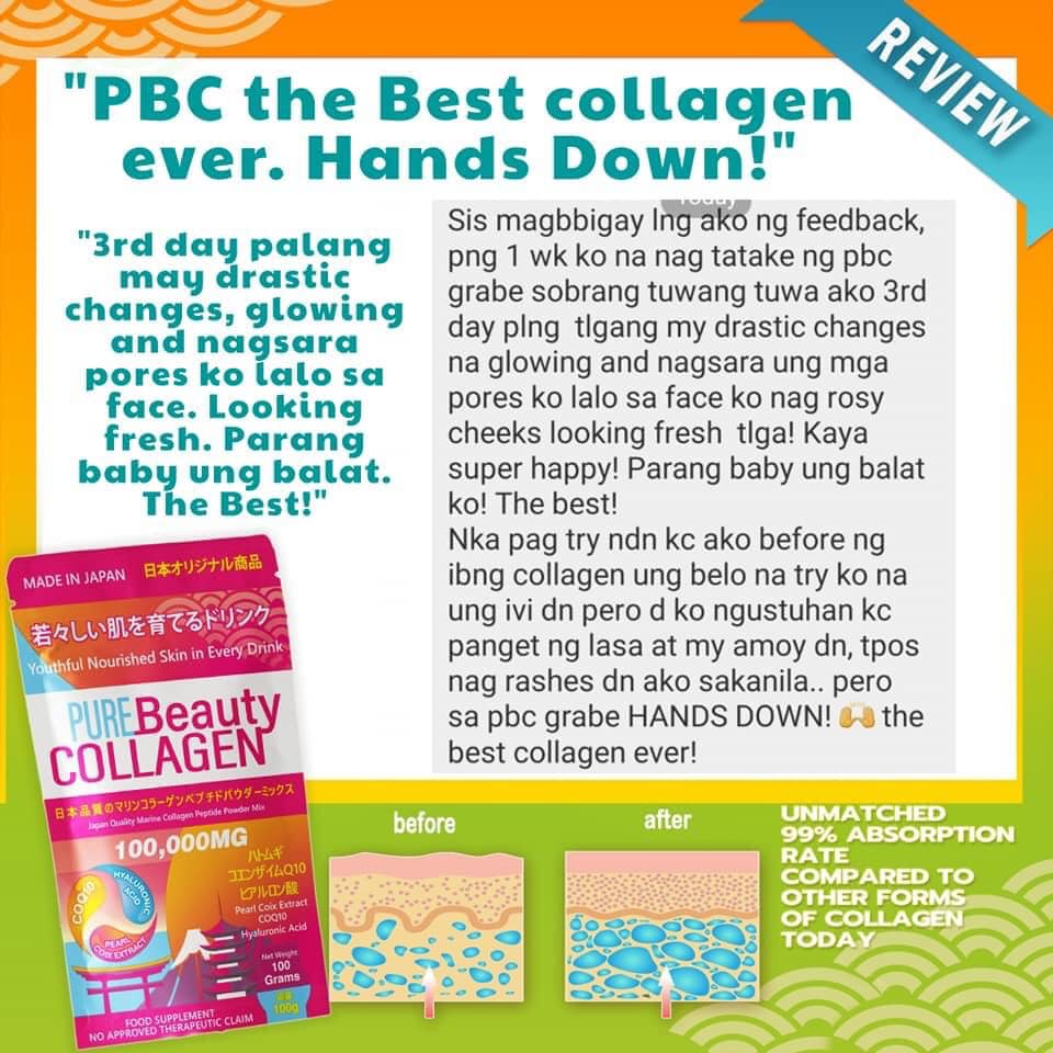 Pure Beauty Collagen Powder 100g (w/ hologram/authentication sticker seal) - La Belleza AU Skin & Wellness