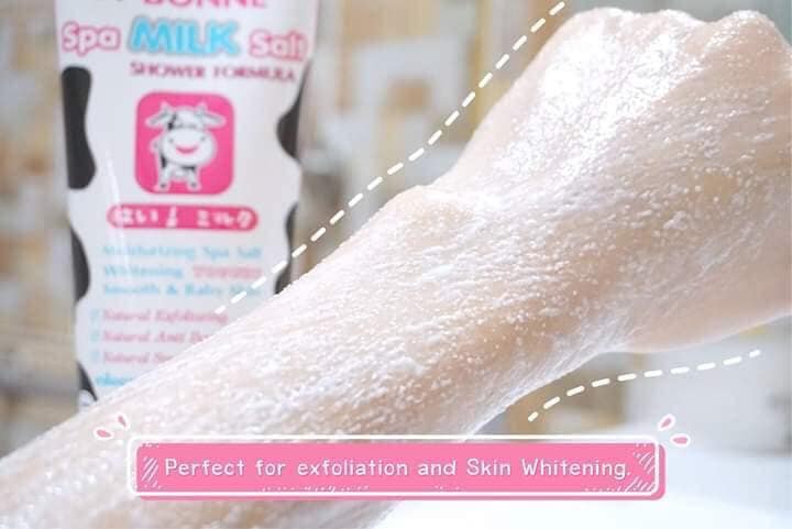 Abonne Spa Milk Salt Scrub Shower Creamy Formula 350G - La Belleza AU Skin & Wellness