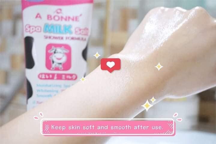 Abonne Spa Milk Salt Scrub Shower Creamy Formula 350G - La Belleza AU Skin & Wellness