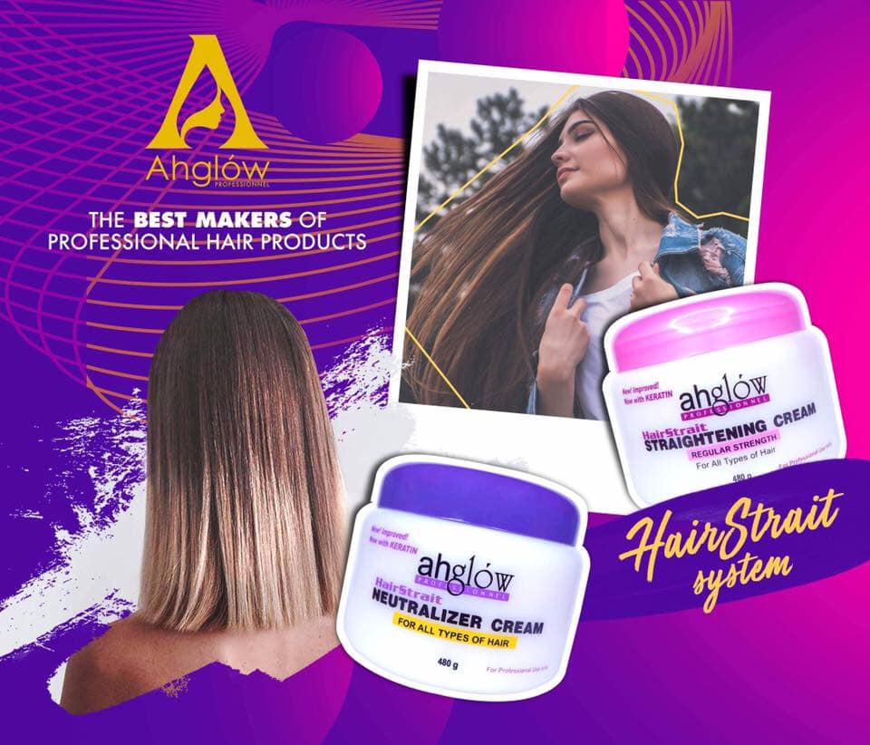 ahGlow Hair Rebonding System 300g - La Belleza AU Skin & Wellness