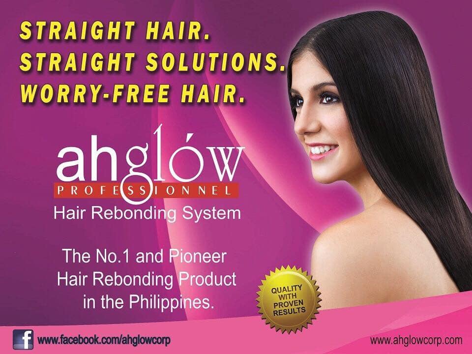 ahGlow Hair Rebonding System 300g - La Belleza AU Skin & Wellness