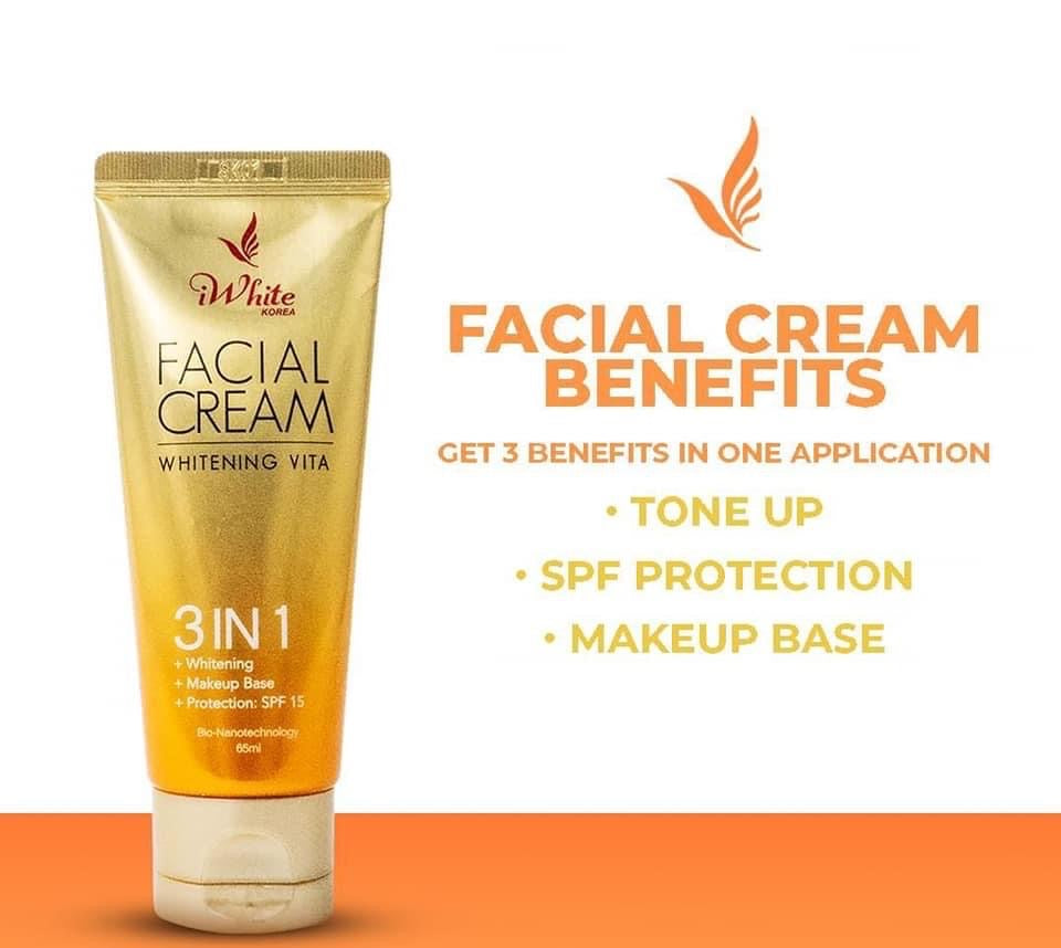 Whitening Vita Facial Cream (65ml) - La Belleza AU Skin & Wellness