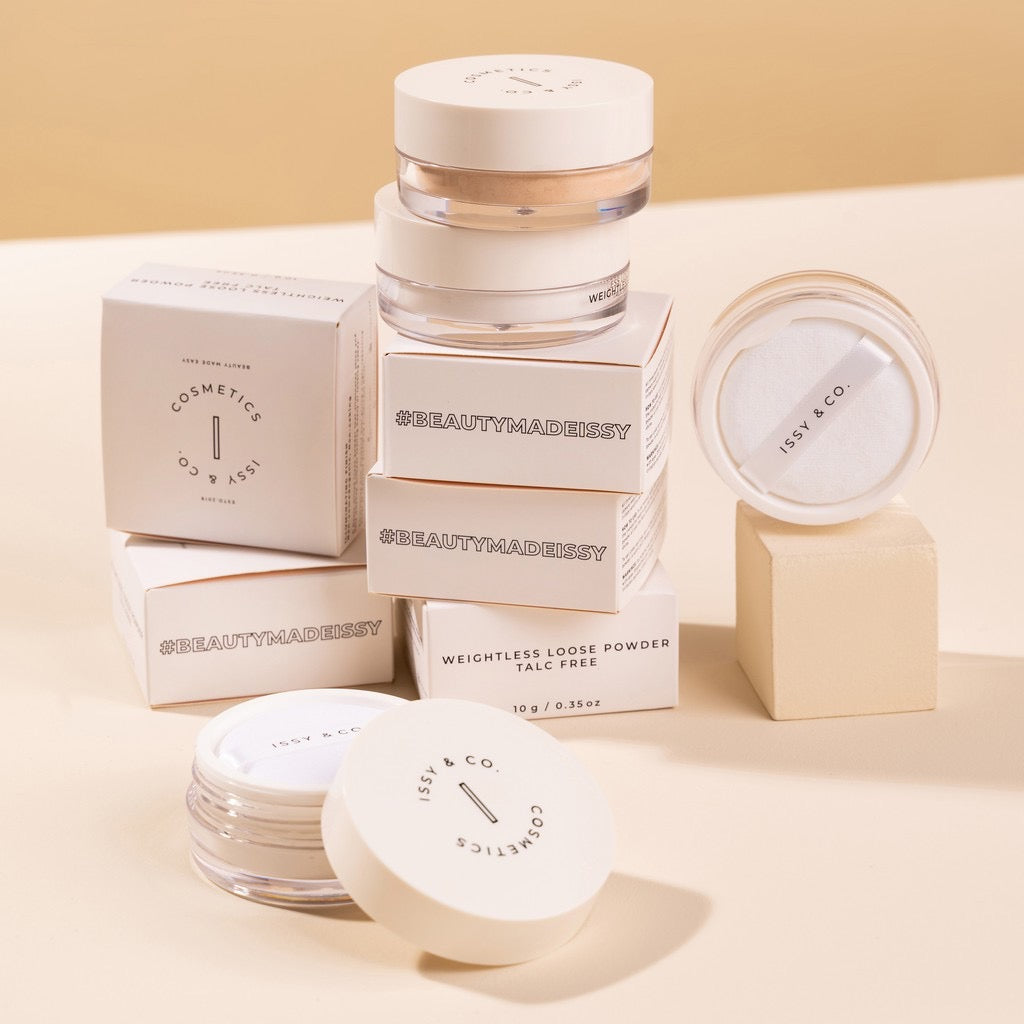Issy & Co. Weightless Loose Powder - La Belleza AU Skin & Wellness