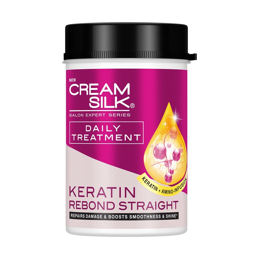 CREAMSILK Treatment Keratin Rebond Straight 650ml - La Belleza AU Skin & Wellness