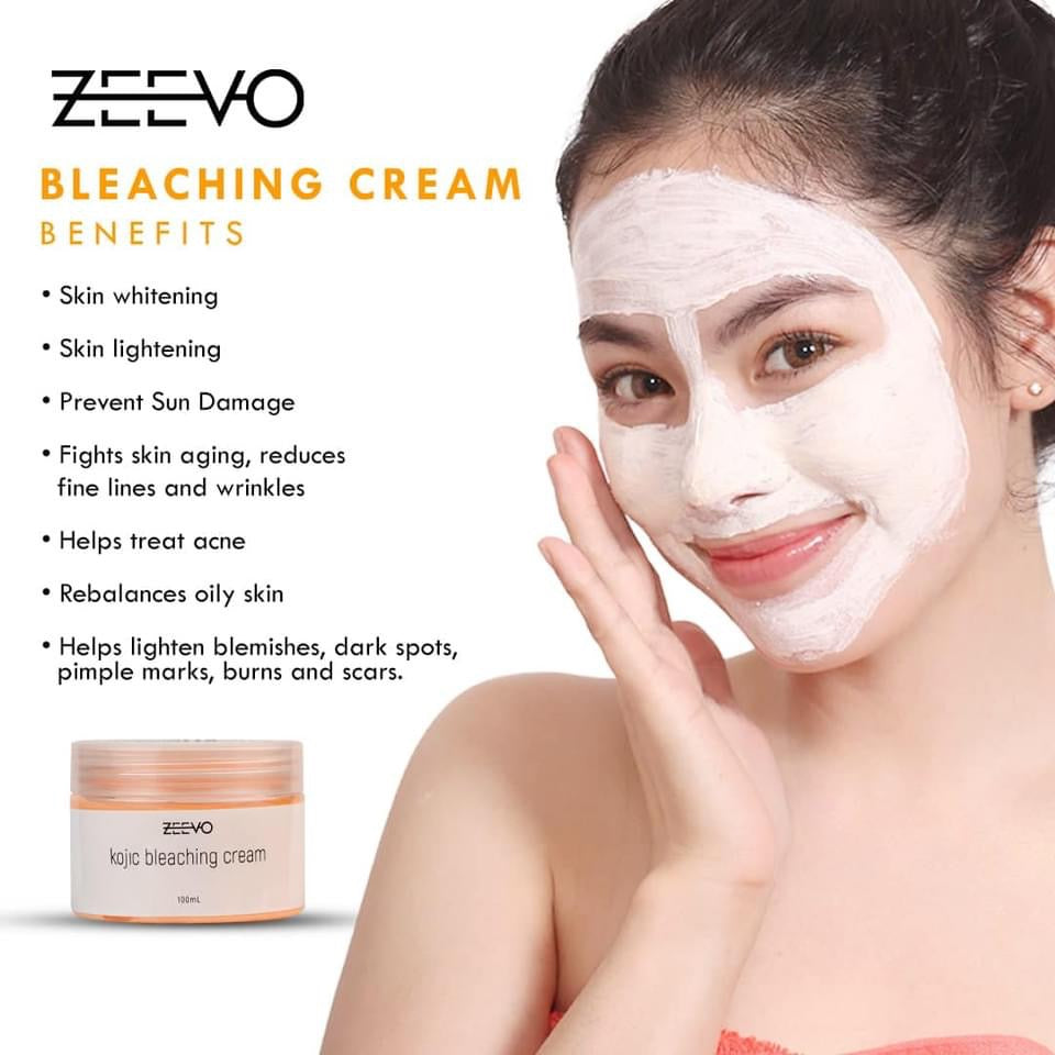 ZEEVO Kojic Bleaching Cream 100ml - La Belleza AU Skin & Wellness