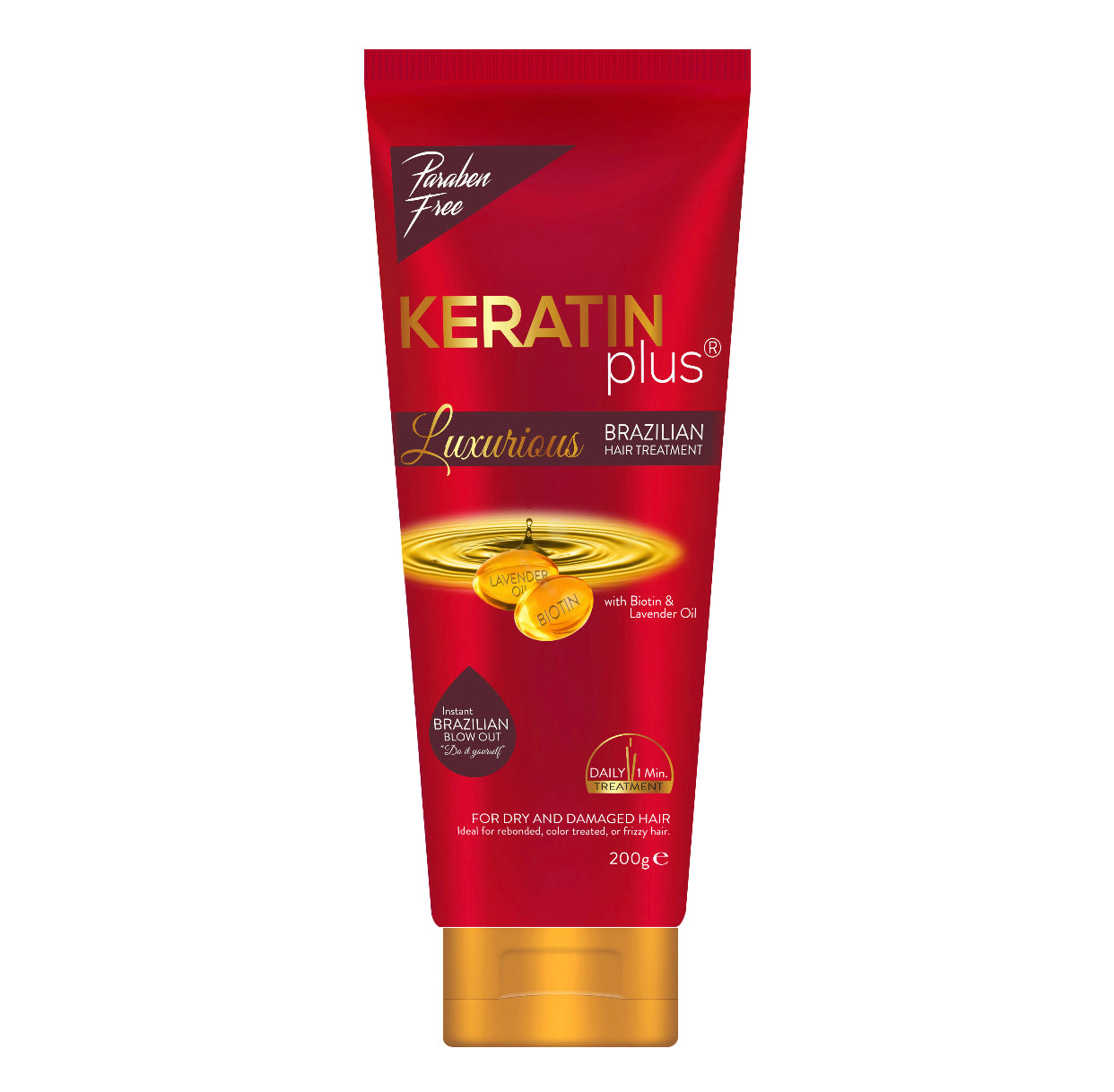 KERATIN PLUS Luxurious Brazillian Hair Treatment 200ml - La Belleza AU Skin & Wellness