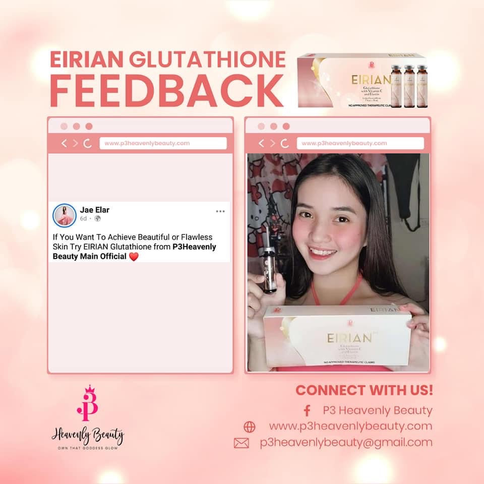 Eirian Glutathione 8vials/box - La Belleza AU Skin & Wellness