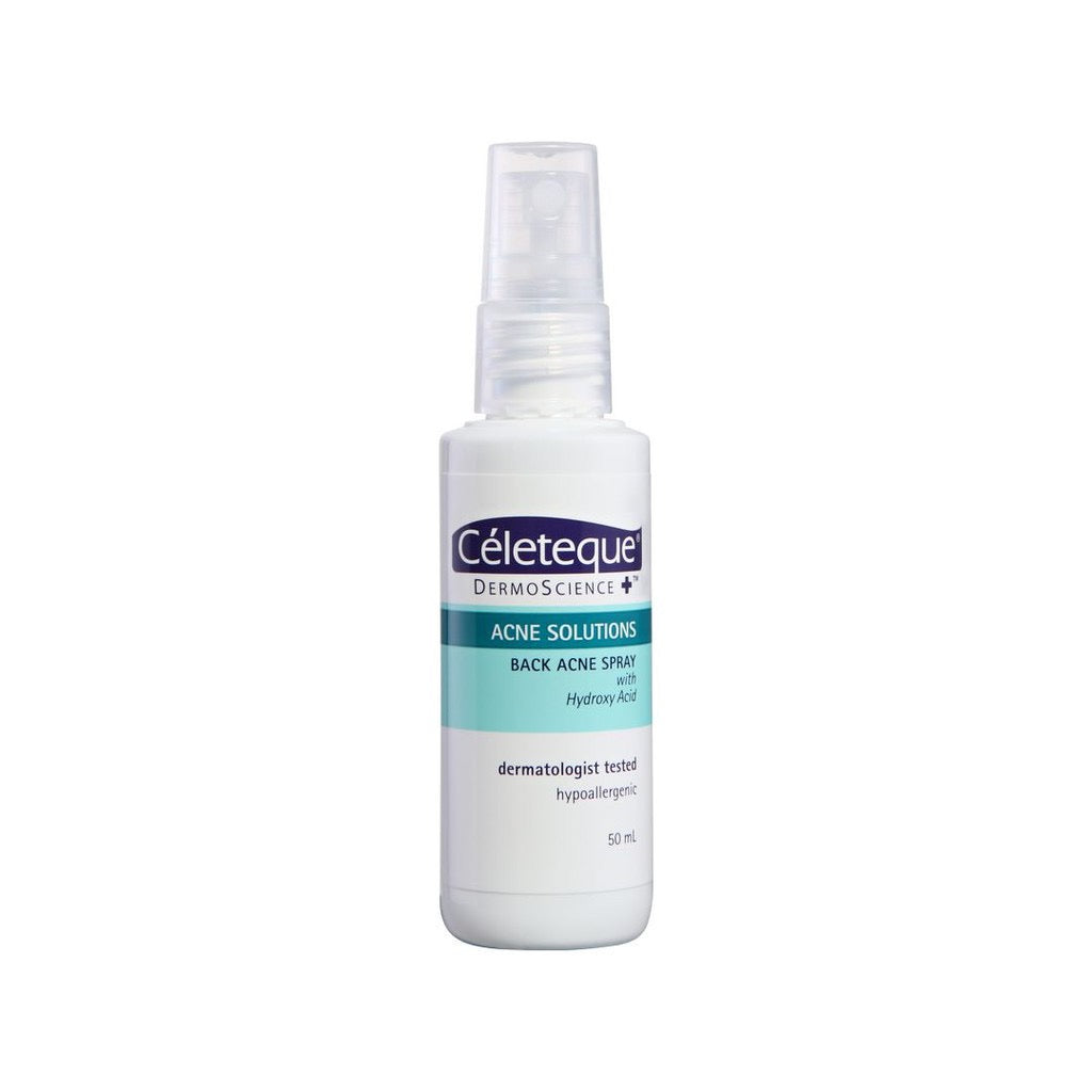 Celeteque Acne Solutions Back Acne Spray 50ml - La Belleza AU Skin & Wellness