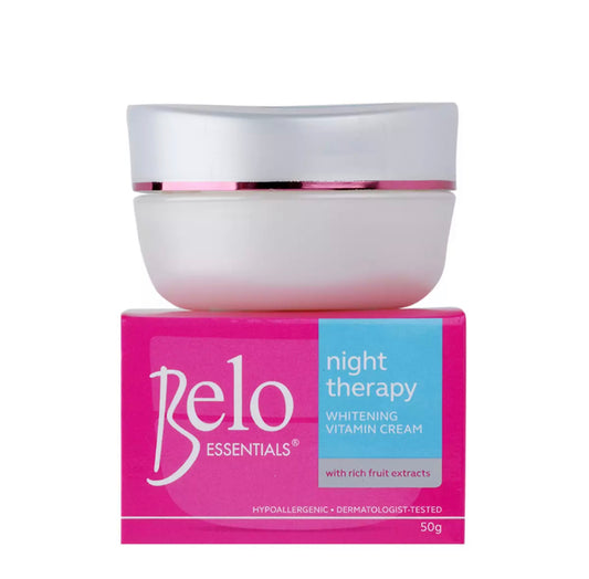 Belo Essentials Night Theraphy Whitening Vitamin Cream 50g - La Belleza AU Skin & Wellness