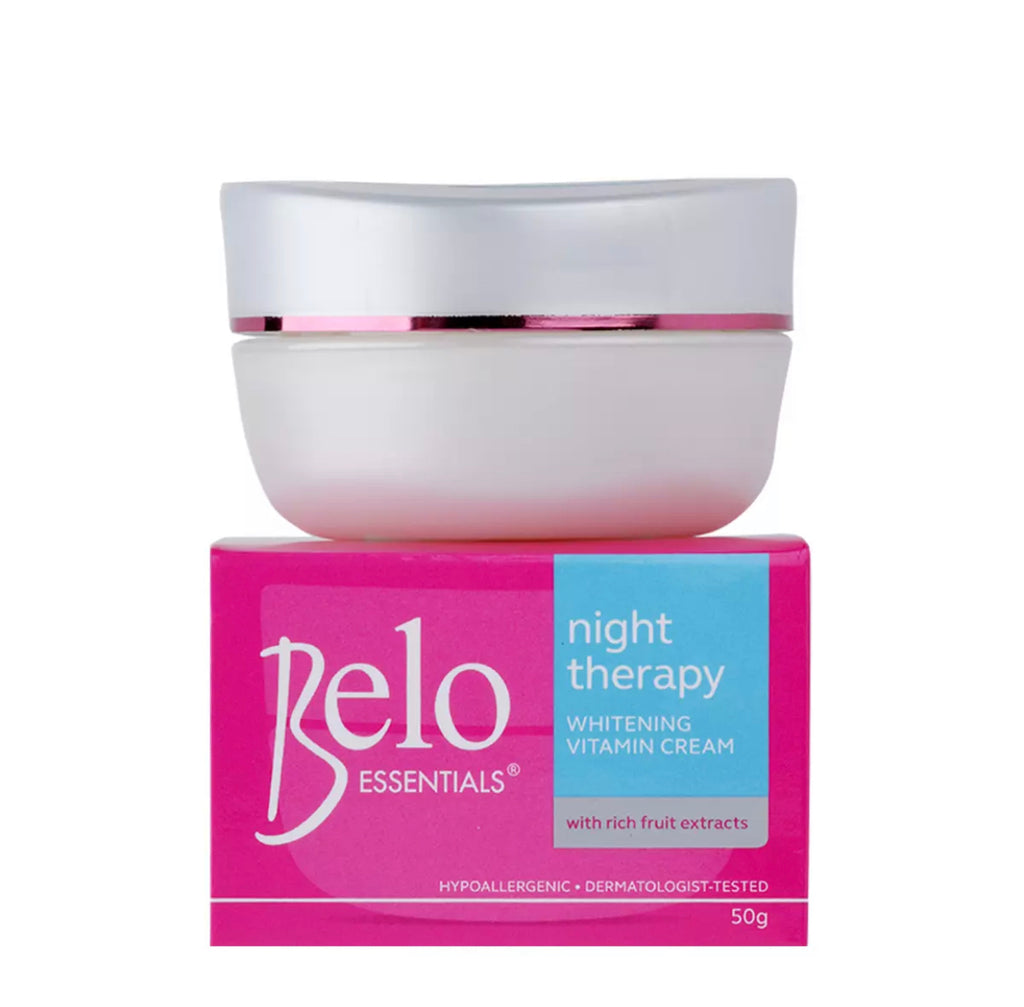 Belo Essentials Night Theraphy Whitening Vitamin Cream 50g - La Belleza AU Skin & Wellness