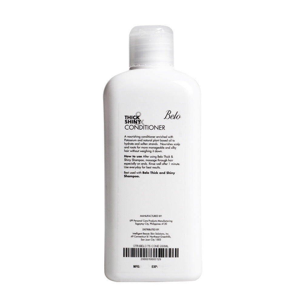 Belo Thick & Shiny Conditioner 200ml - La Belleza AU Skin & Wellness