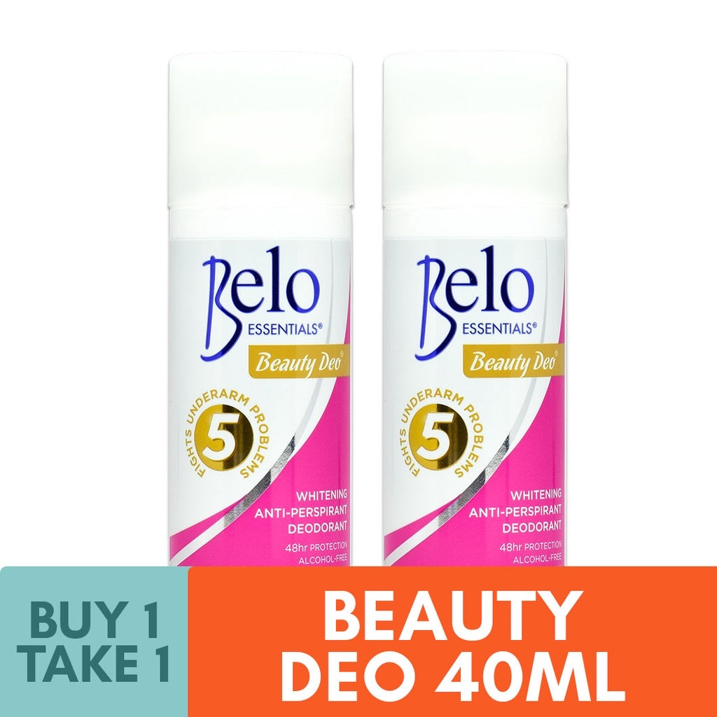 B1T1 Belo Whitening Beauty Deo Roll On (40mL x 2) EXP Aug 2023 - La Belleza AU Skin & Wellness