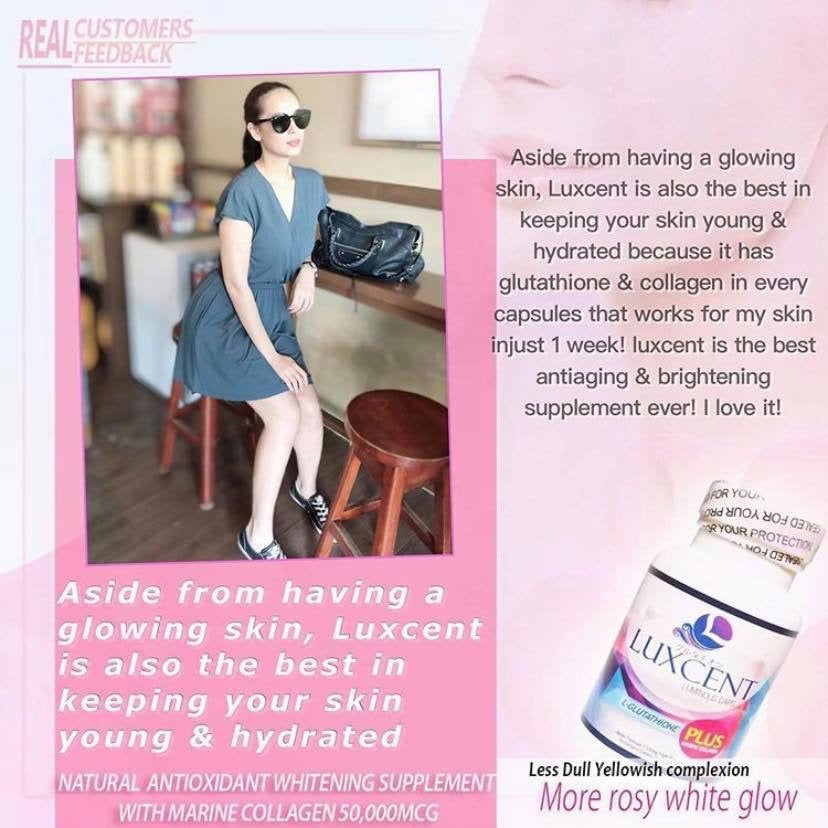 Luxcent Luminous Caps L-Glutathione Plus Marine Collagen (New Packaging) - La Belleza AU Skin & Wellness