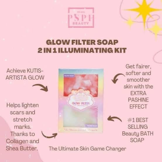 PSPH Glow Filter 2 in 1 Illuminating Soap by Psph beauty - La Belleza AU Skin & Wellness