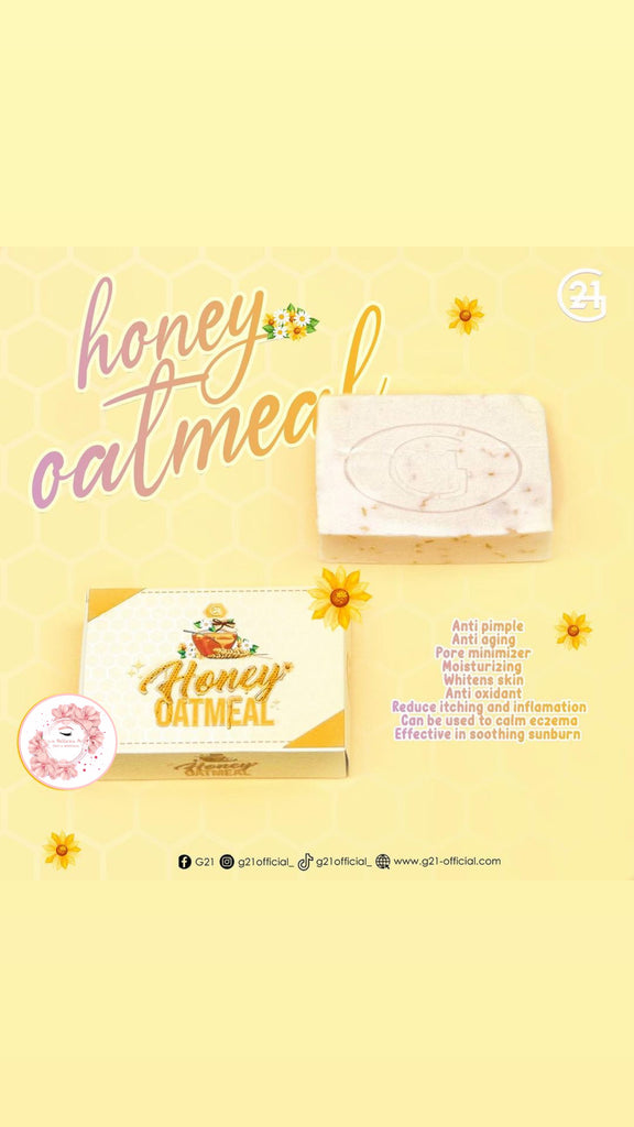 G21 Honey Oatmeal Soap - La Belleza AU Skin & Wellness