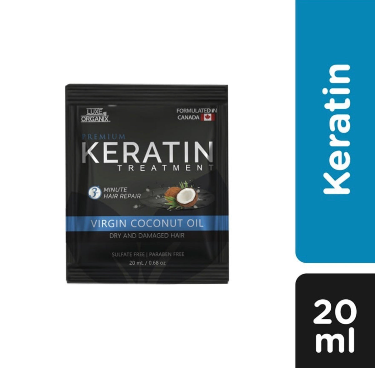 Premium Keratin Treatment Virgin Coconut Oil For Dry And Damaged Hair 6s - La Belleza AU Skin & Wellness