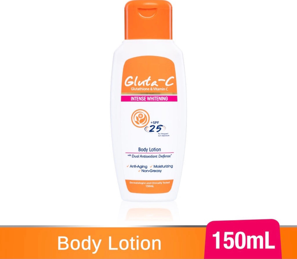 Gluta-C Intense Whitening Dual Antioxidant Lotion with SPF 25 150ml - La Belleza AU Skin & Wellness