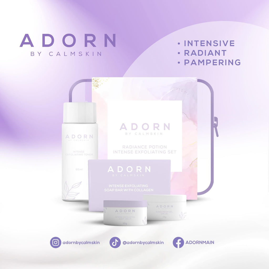 ADORN Radiance Potion Intenese Exfoliating Set by Calm Skin - La Belleza AU Skin & Wellness