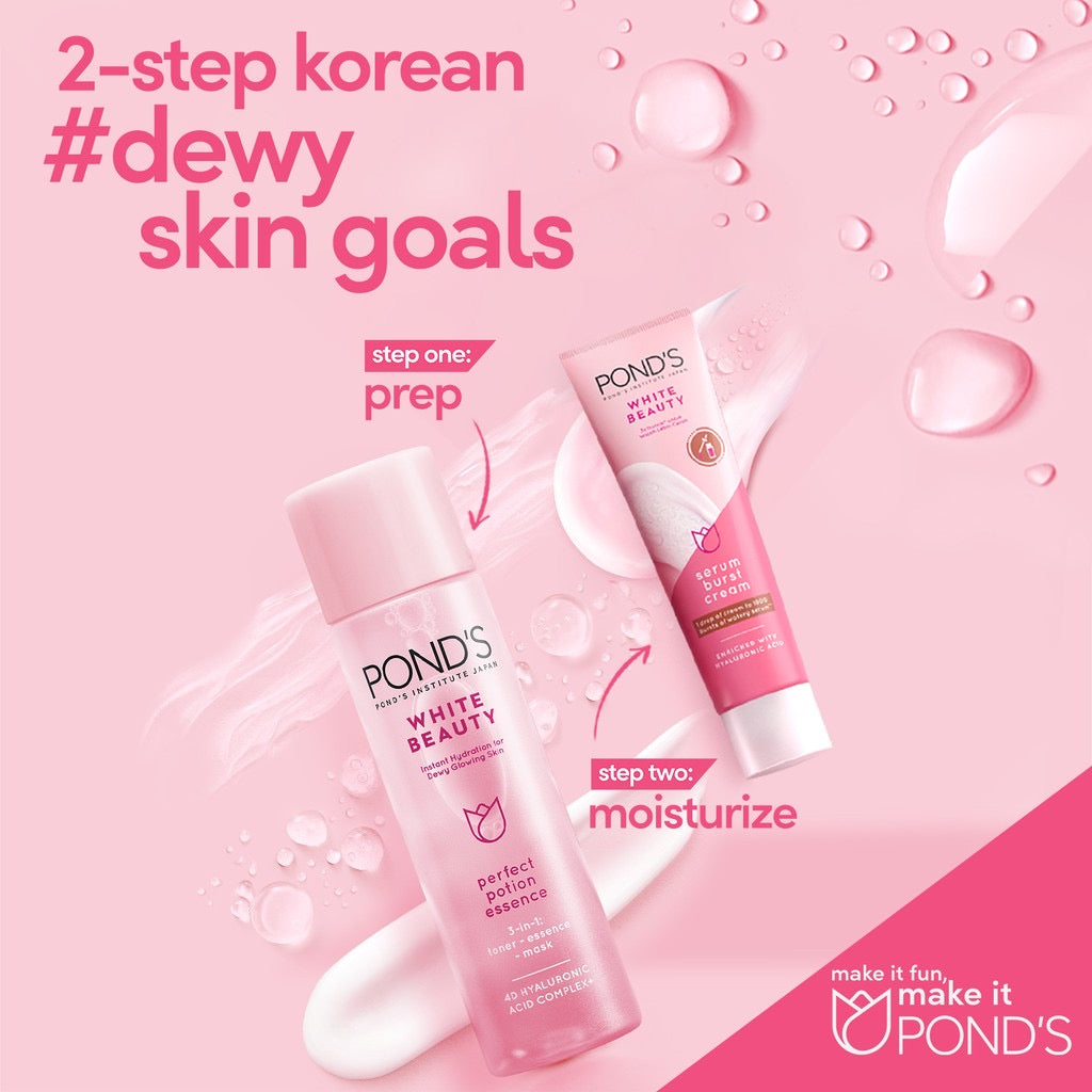 PONDS Bright Perfect Potion Essence Toner 110ml - La Belleza AU Skin & Wellness