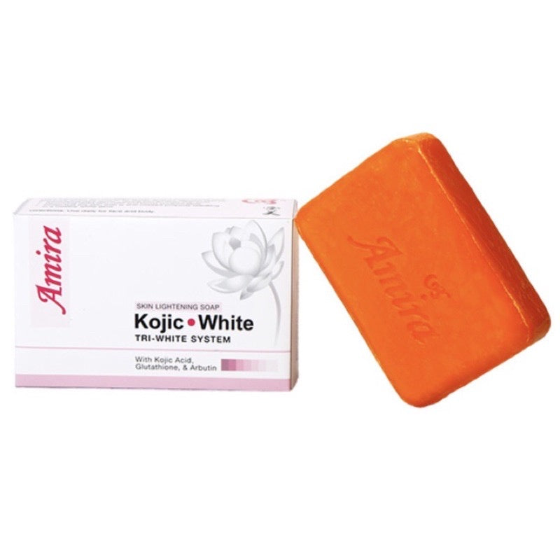Amira Skin Lightening Soap Kojic White Tri-White System 100g - La Belleza AU Skin & Wellness
