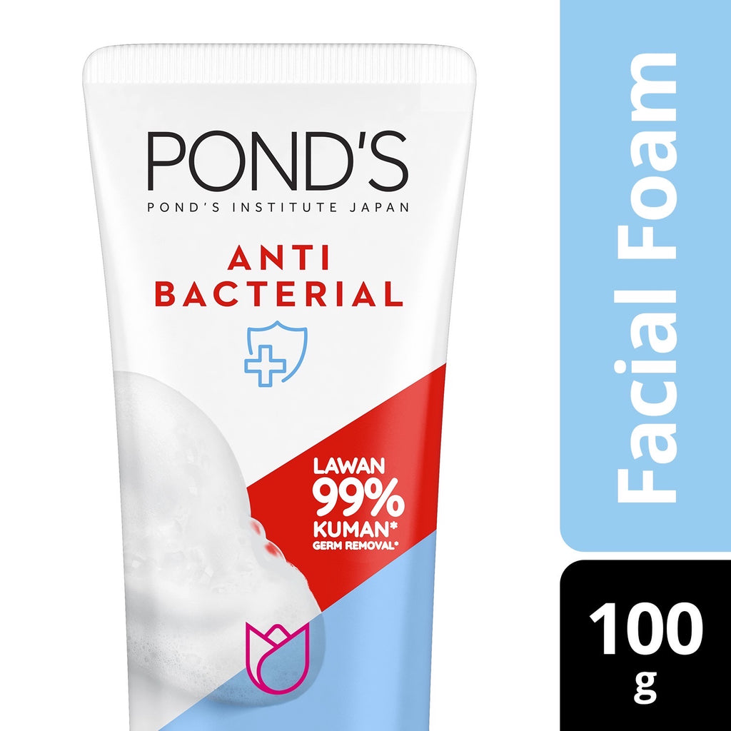 Pond's Anti-Bacterial Facial Foam 100g - La Belleza AU Skin & Wellness