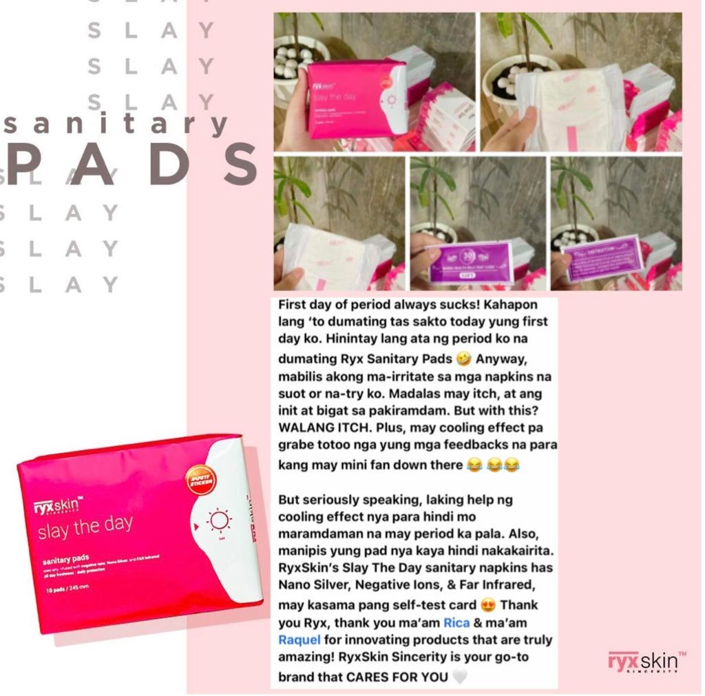 Slay The Day Sanitary Pads - La Belleza AU Skin & Wellness