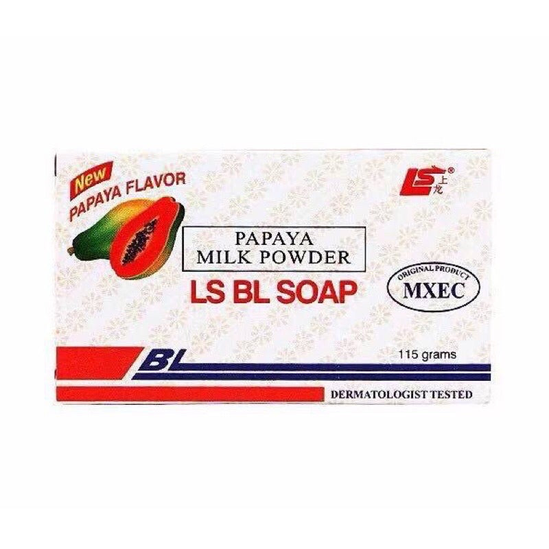 LS BL Soap Papaya Milk Powder 115g - La Belleza AU Skin & Wellness