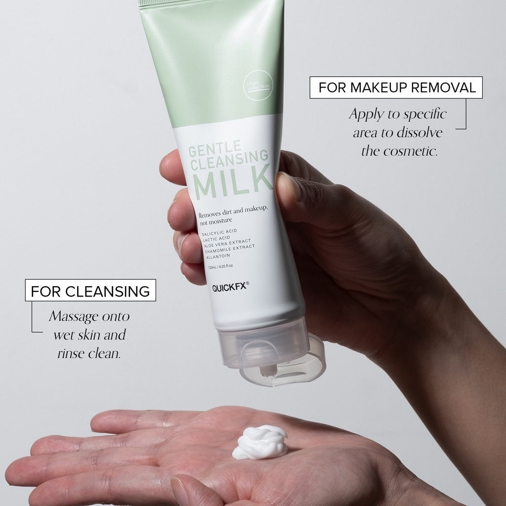 QUICKFX Clean Collection Gentle Cleansing Milk 120ml - La Belleza AU Skin & Wellness