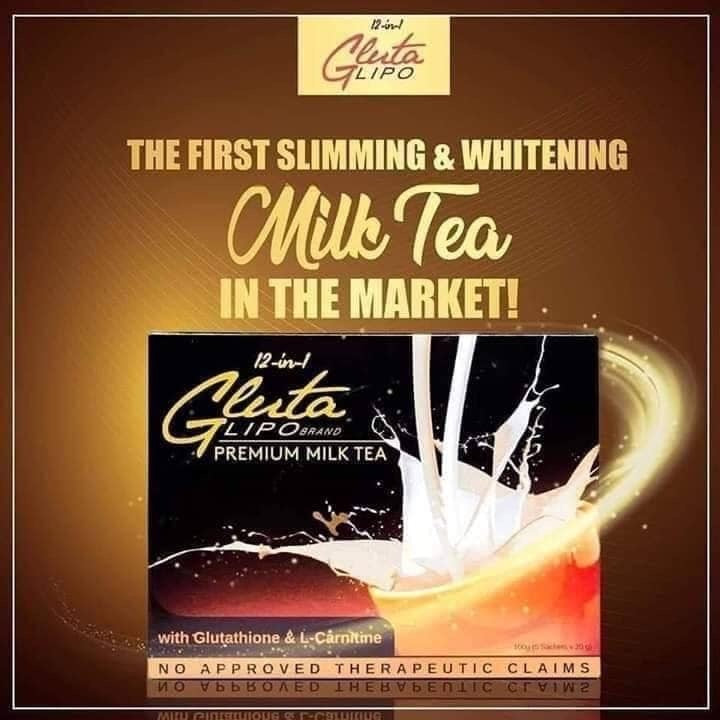 12 in 1 GlutaLipo iPremium Milk Tea with Glutathione & L-Carnitine - La Belleza AU Skin & Wellness