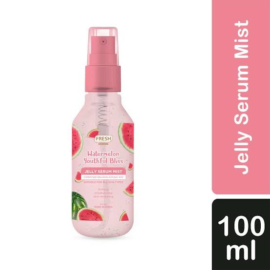 Fresh skinlab Watermelon Youthful Glow Jelly Serum Mist (100ml) - La Belleza AU Skin & Wellness
